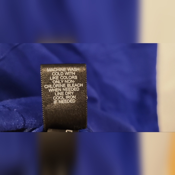 Express Blue One Shoulder Bodycon Dress Sz Large - Picture 4 of 6